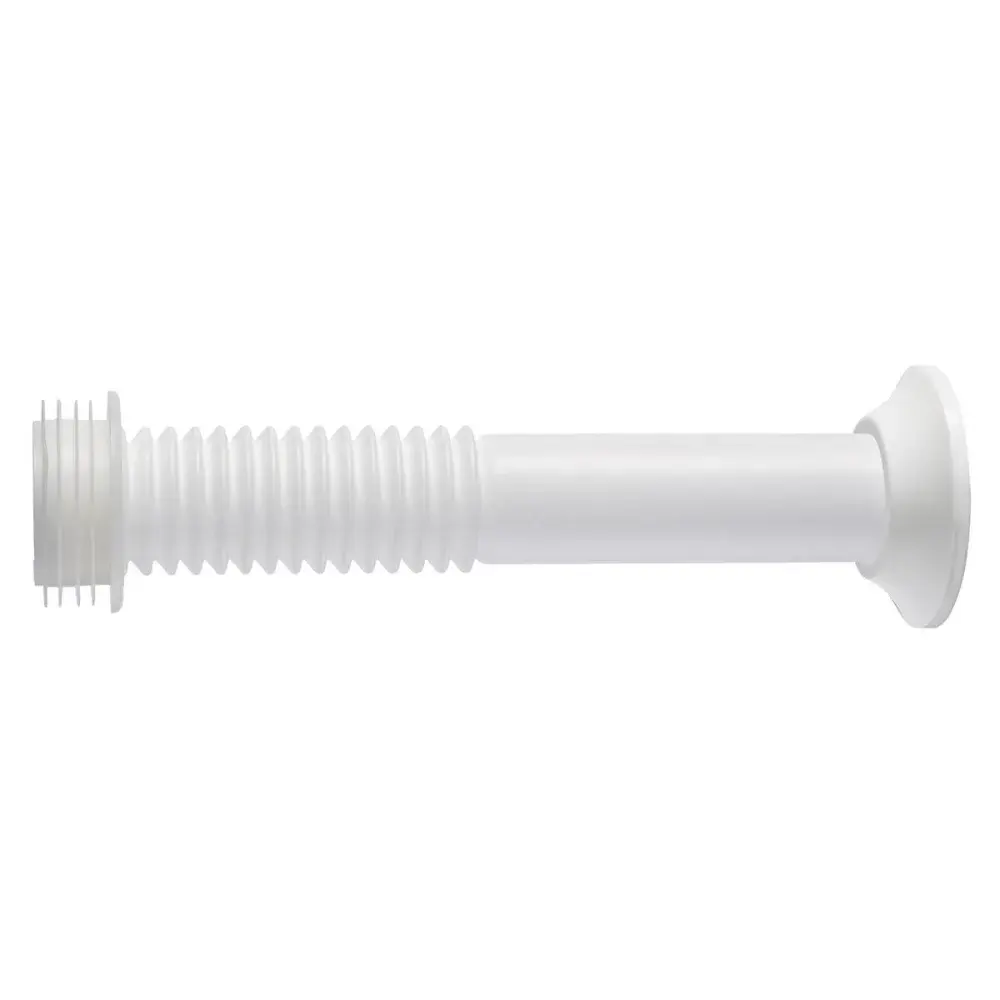Tubo ligação vaso flexível branco Liege — fotografia de referência