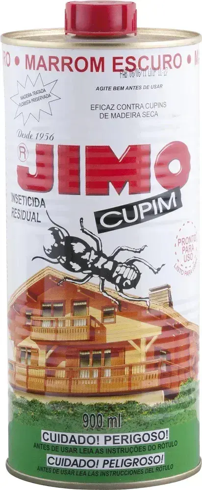 Jimo cupim marrom lata 900ML jimo Jimo Quimica — fotografia 2
