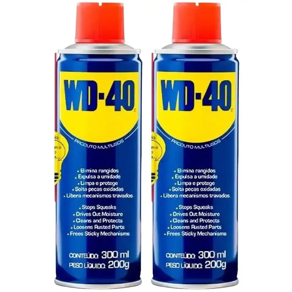 Desengripante spray 300ML industrial com 2 unidades Wd-40 — fotografia de referência