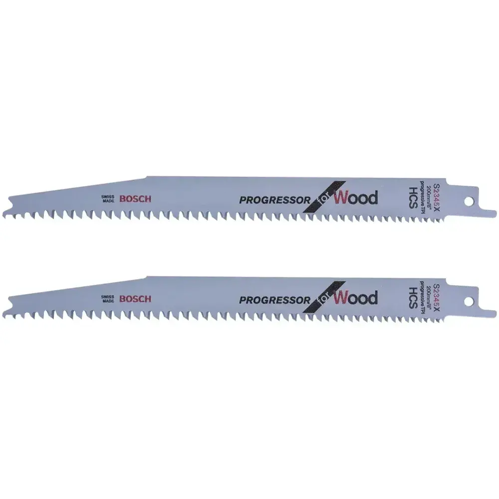Lâmina de serra sabre 200MM S2345X 2 peç Bosch — fotografia de referência