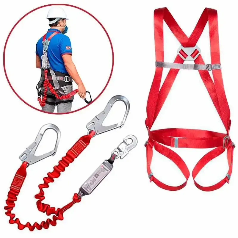 Cinto de segurança paraquedista 1 ponto CP 1101 com talabarte em y CP 2102 camper