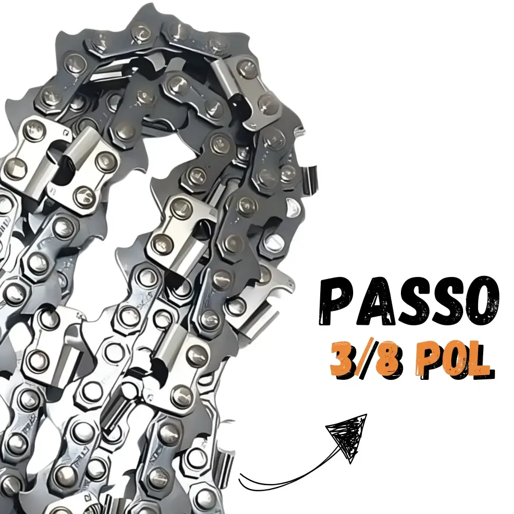 Corrente para motosserra 1 guia 30 facas 3/8 POL rapid micro Stihl — fotografia 3