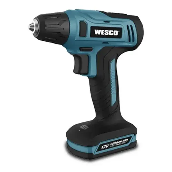 Parafusadeira 12V + acessórios WS2550K - Wesco — fotografia de referência