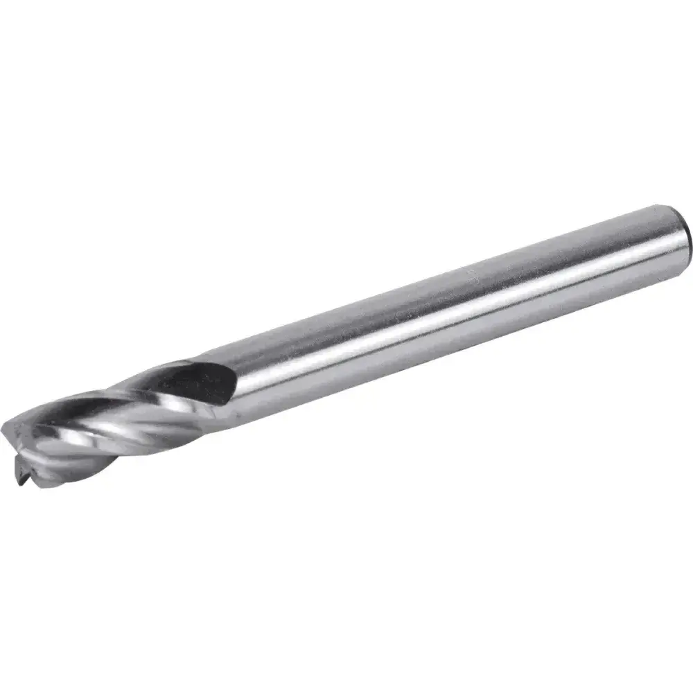 Fresa de topo reto aço rápido 6MM haste 6MM Worker — fotografia 8