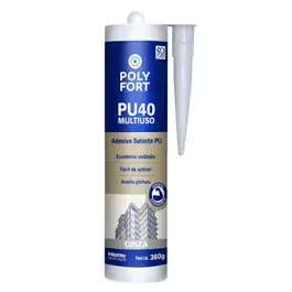 Adesivo selante PU 40 construção 360G cinza PU32 Pulvitec — fotografia 2