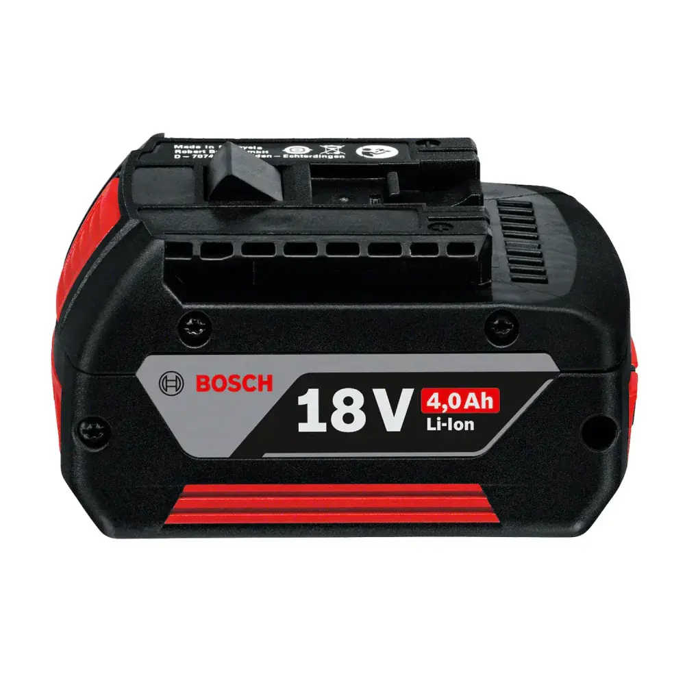 Kit de 2 baterias gba 18V 4AH e carregador gal 18V-40 bivolt Bosch — fotografia 5