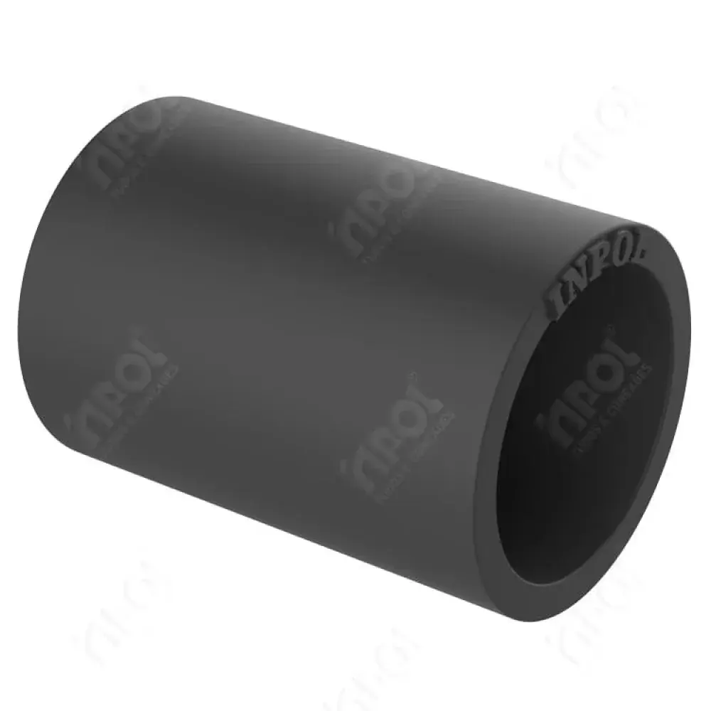 Luva 1 encaixe pvc preto Inpol — fotografia de referência
