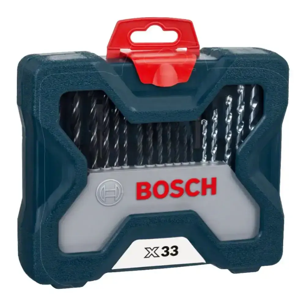 Estojo de ferramentas e brocas 33 peças 2607017398000 Bosch — fotografia de referência