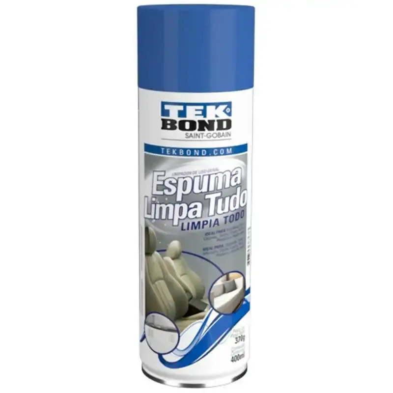 Espuma de limpeza limpa tudo 400 ML 21541000510 Tekbond — fotografia de referência