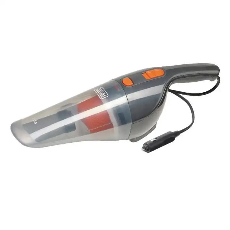 Aspirador de pó portátil 12V para automóveis 2 acessórios BDCV370-LA black & decker — fotografia 2