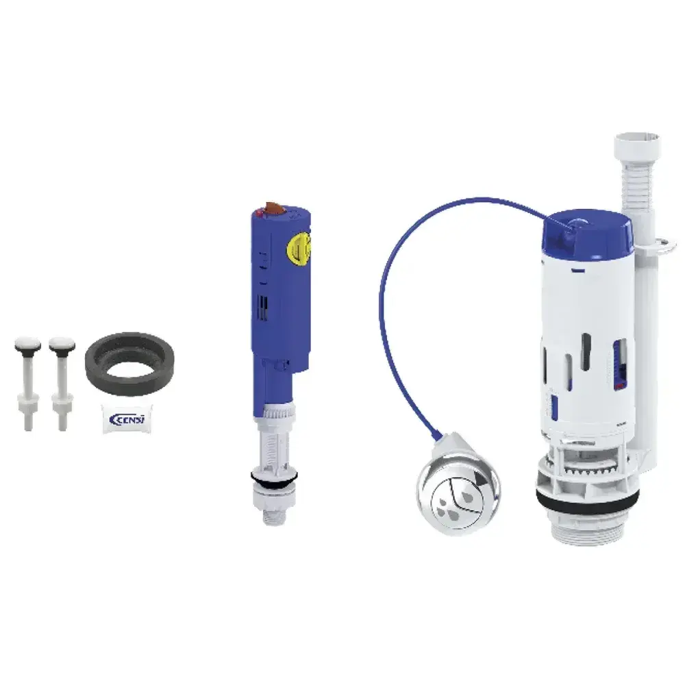 Kit para caixa acoplada master flux pro e flush 3X1 Censi — fotografia 2