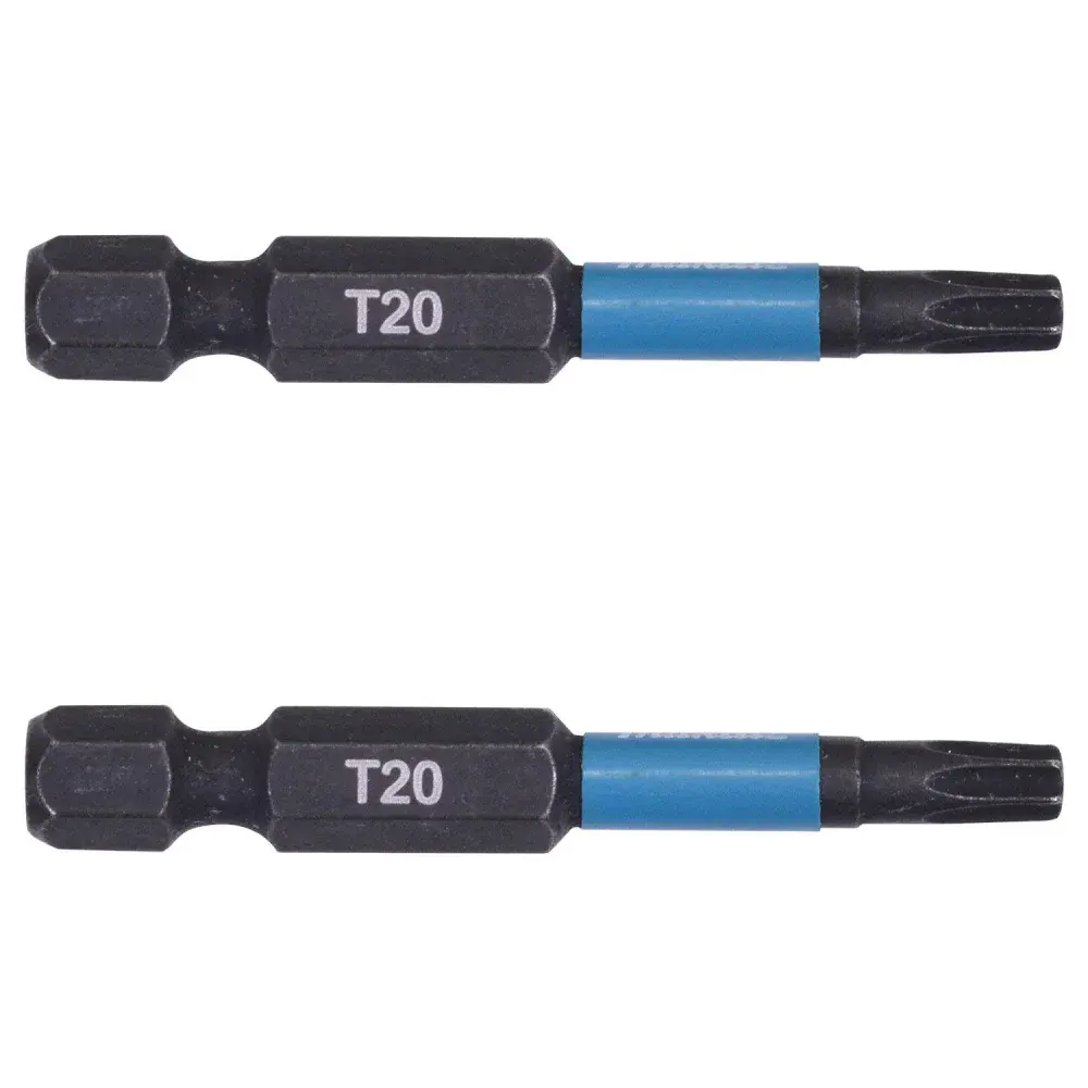 Ponta bits hexalobular T20-50MM impacto B-63781 Makita 2 pçs — fotografia de referência