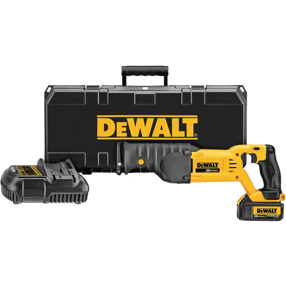 Serra sabre a bateria 29MM 300GPM 20V bivolt DCS380KIT-BR Dewalt — fotografia de referência