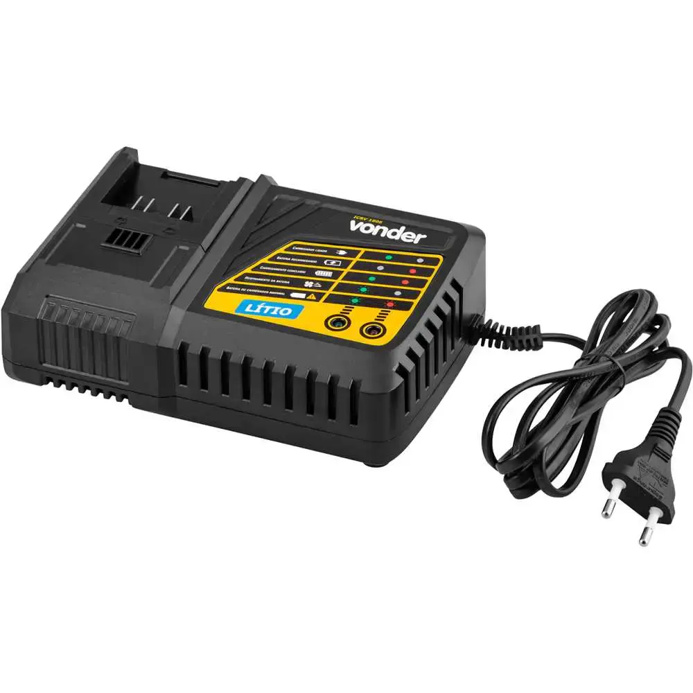 Soprador de folhas com bateria 18V e carregador rápido Vonder — fotografia 5