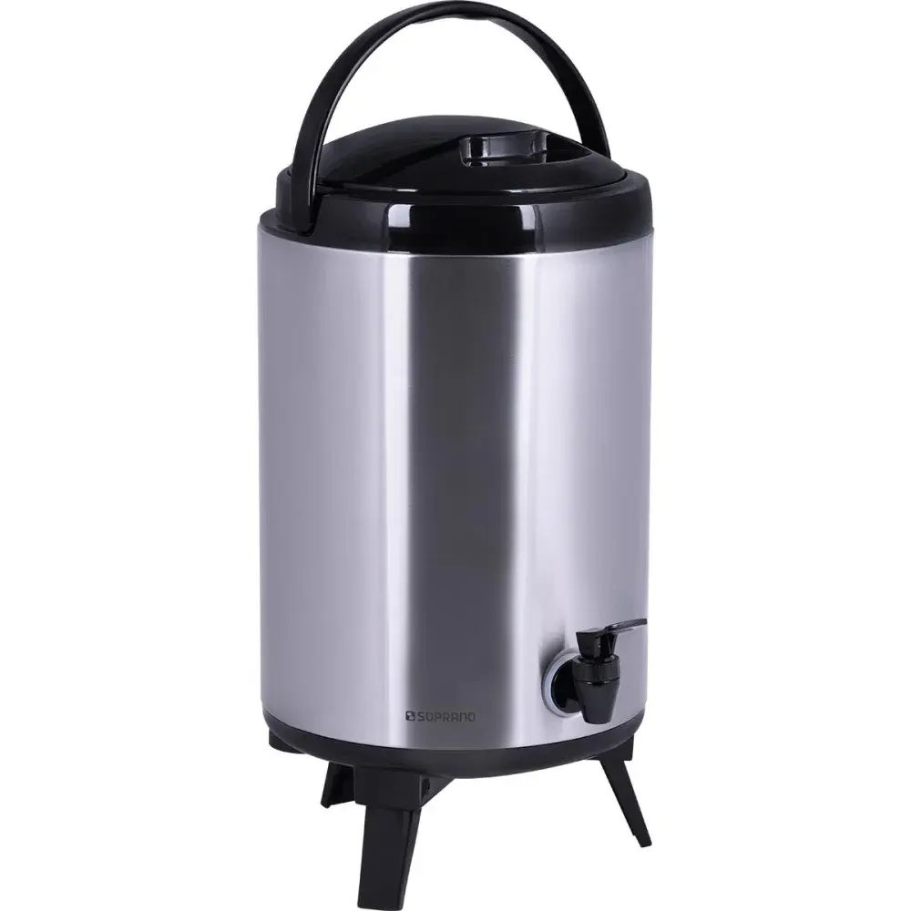 Botijão térmico Soprano 9.5L inox — fotografia 2