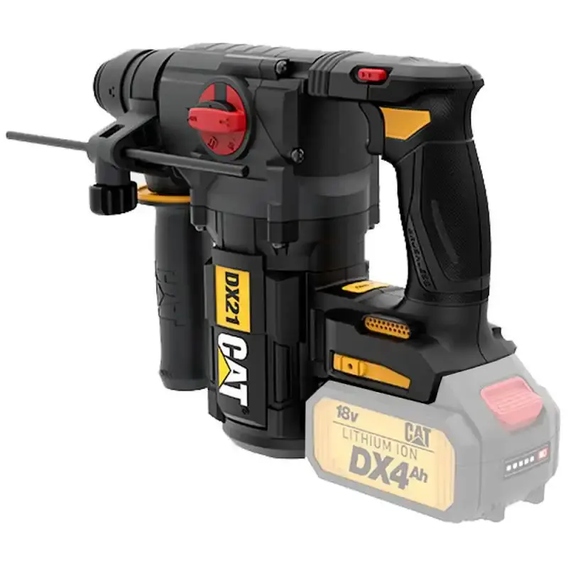 Martelete sds-plus à bateria brushless 18V sem bateria e carregador DX21B CAT — fotografia 4