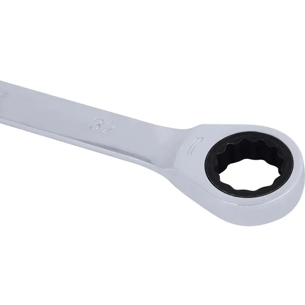 Chave combinada com catraca cromo vanádio 32MM Worker — fotografia 5