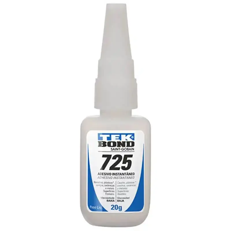 Adesivo instantâneo multiuso 20G 725 Tekbond — fotografia de referência