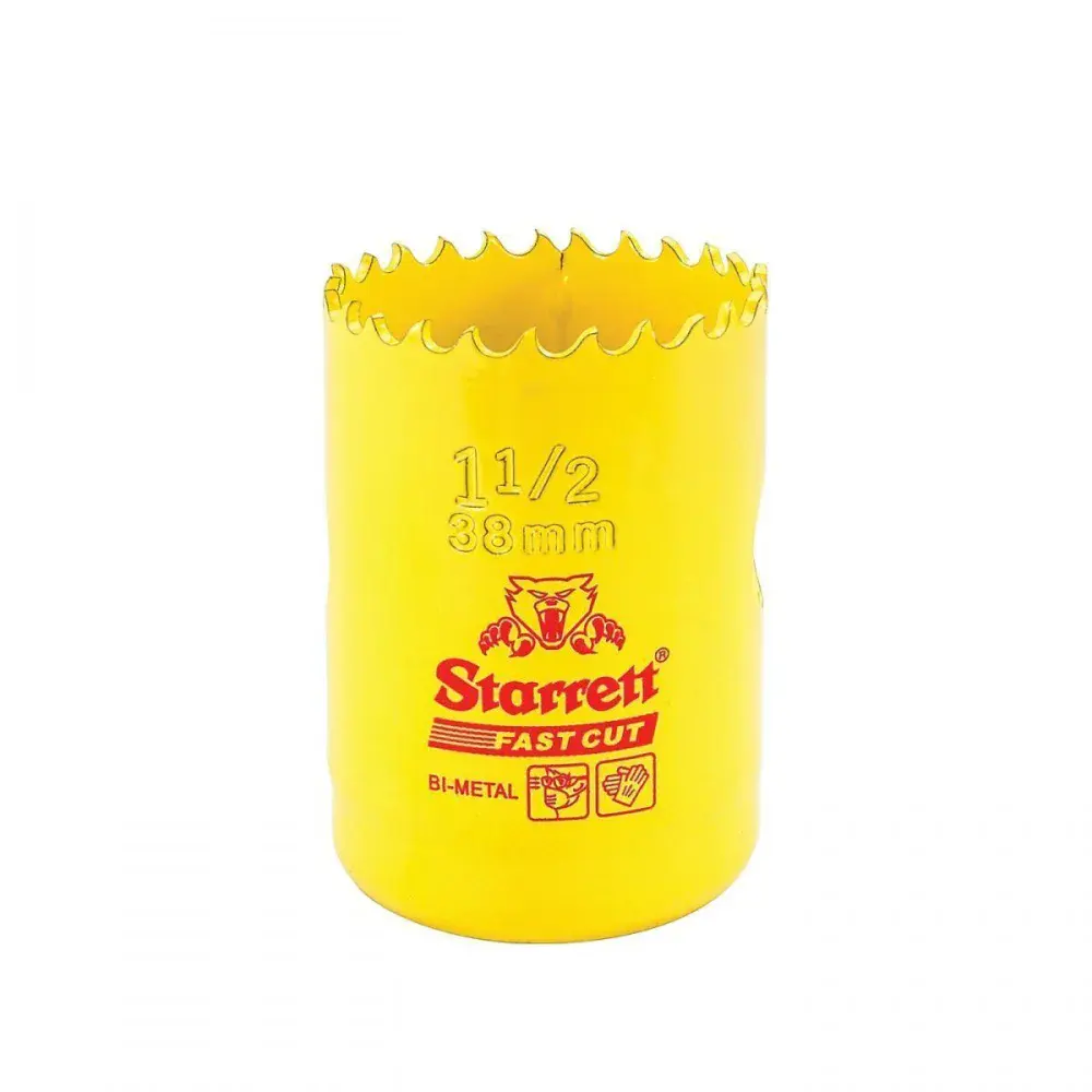 Serra copo aço rápido 1.1/2 38MM Starrett