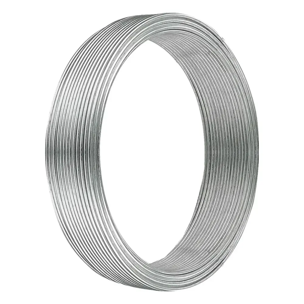 Arame liso galvanizado bwg 18 1,24MM 1KG Acerosid — fotografia 2