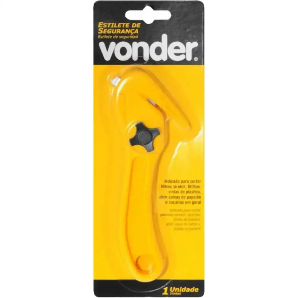 Estilete de Segurança 9 mm VONDER — fotografia 5