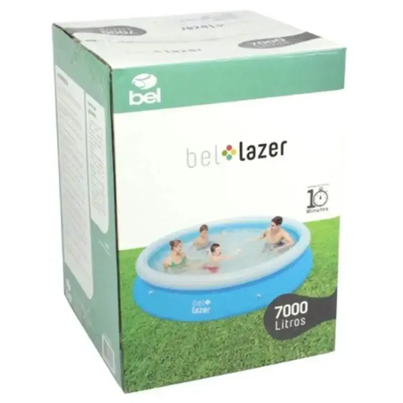Piscina Inflável 7000 Litros 366 x 76 CM BEL + Bomba Double Quick — fotografia 5