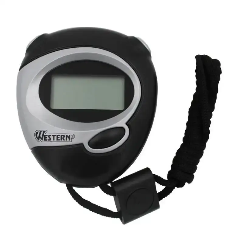 Cronômetro digital esportivo 7 CM CR53 com alarme. relógio e data Western