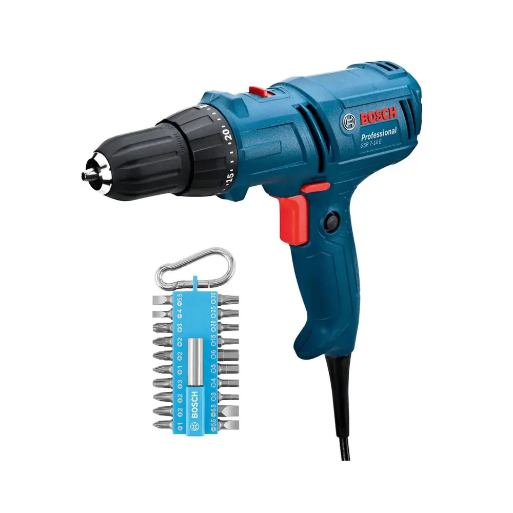 Parafusadeira furad GSR7-14E 127V+21BITS Bosch — fotografia de referência