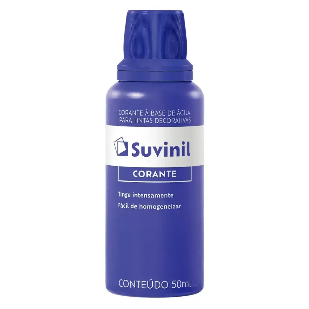 Corante líquido para tinta azul 50ML Suvinil — fotografia 2