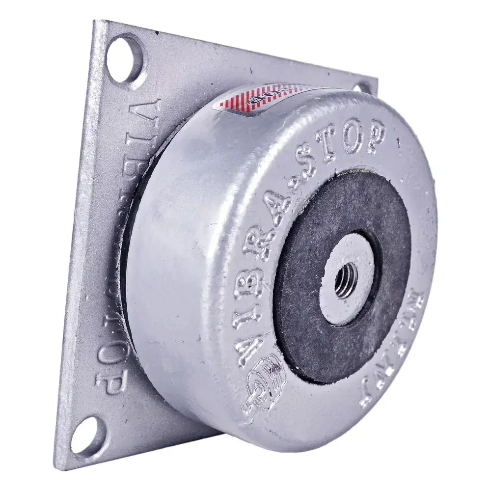 Amortecedor de impacto mini com chapa 3/8 500 kg Vibra-Stop — fotografia 8