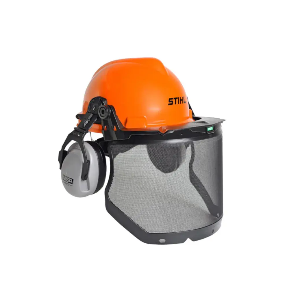Capacete florestal Stihl — fotografia de referência