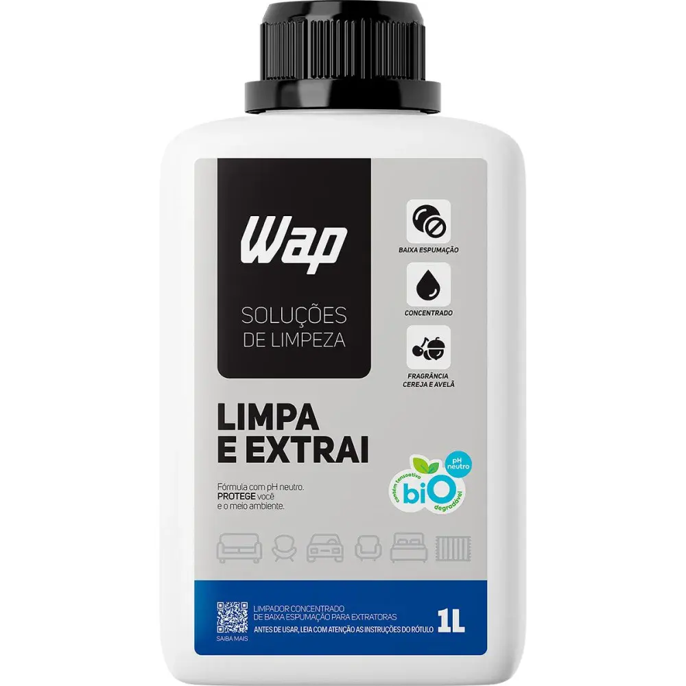 Detergente para extratora limpa e extrai 1L Wap — fotografia de referência