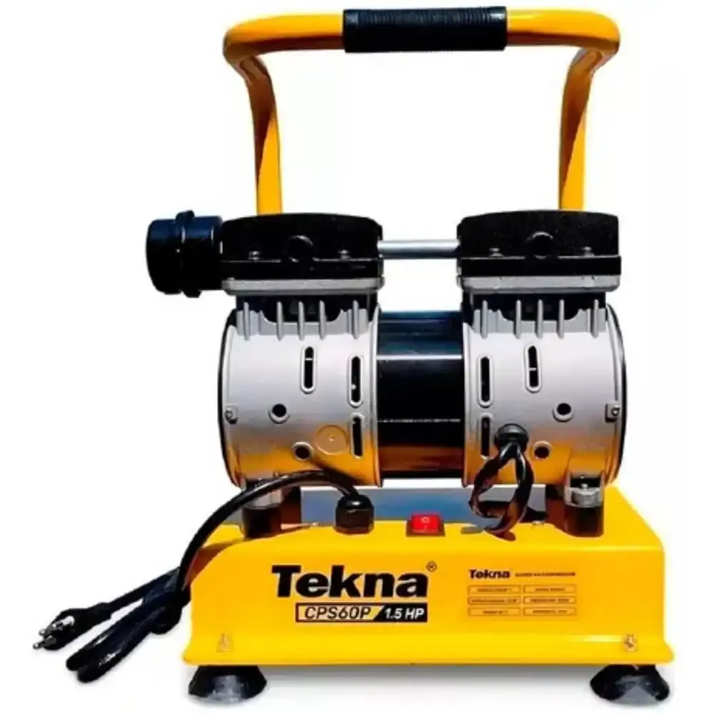Compressor ar direto para poço artesiano 1,5HP isento de óleo 220V CSP60 Tekna 220 V — fotografia 3