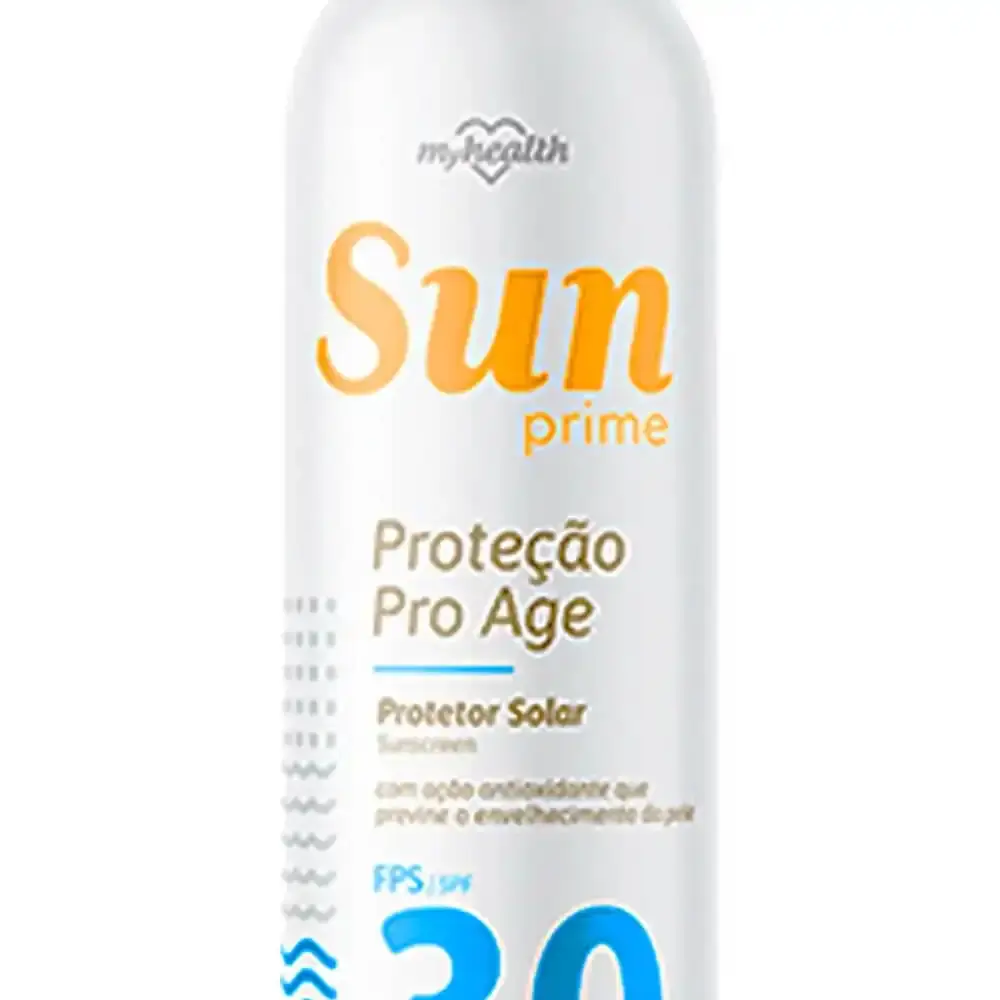 Protetor solar spray 30 fps sun prime 150ML AE2600018 kit 3 unidades MY health — fotografia 4