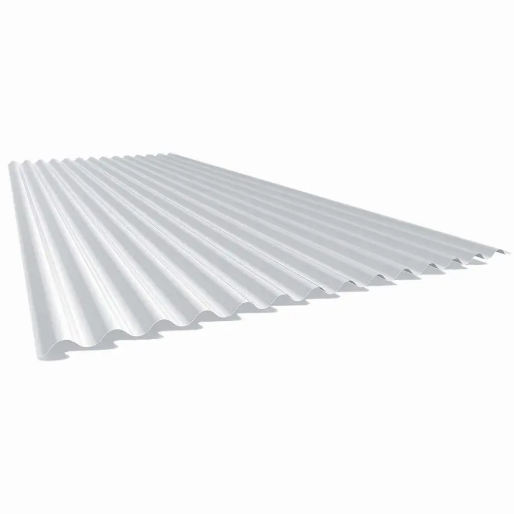Telha translucida polipropileno 75MM - 0,50MMX2,44MM branco Esaf — fotografia de referência