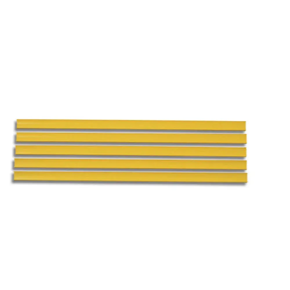 Porta etiqueta para gondolas amarelo 5 peç s/a gongolas S/a Gondolas