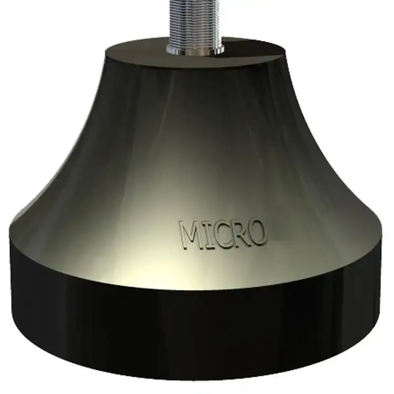 Vibra-Stop micro III antivibratório 100 KG / 400 KG rosca 3/8 POL MIC338 kit 4 peças Vibra-Stop — fotografia 4