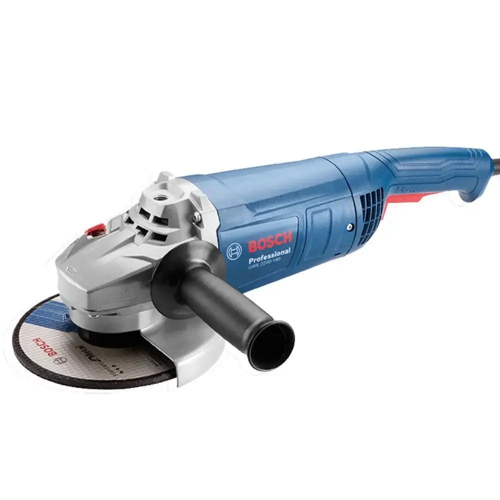 Esmerilhadeira angular 4.1/2 POL GWS850 e esmerilhadeira 7 POL GWS 2200-180 vulcano Bosch 220 V — fotografia 4