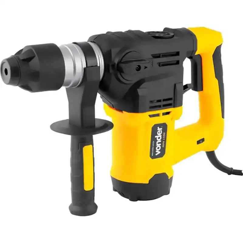 Martelete perfurador e rompedor 1500W MPV 1500 Vonder + kit sds-plus 110 V — fotografia 2