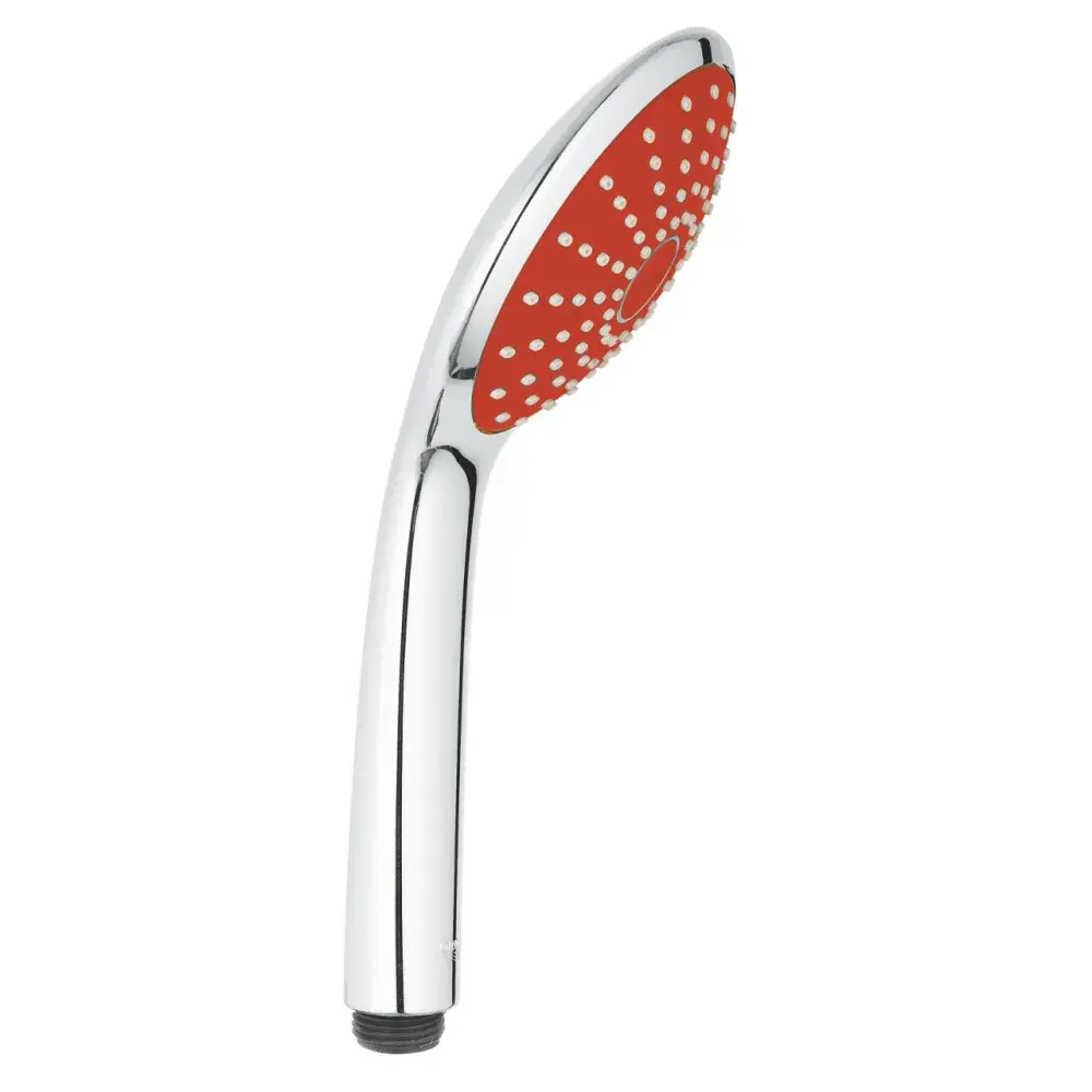 Ducha man vitalio joy 3 jatos vermelha Grohe — fotografia de referência