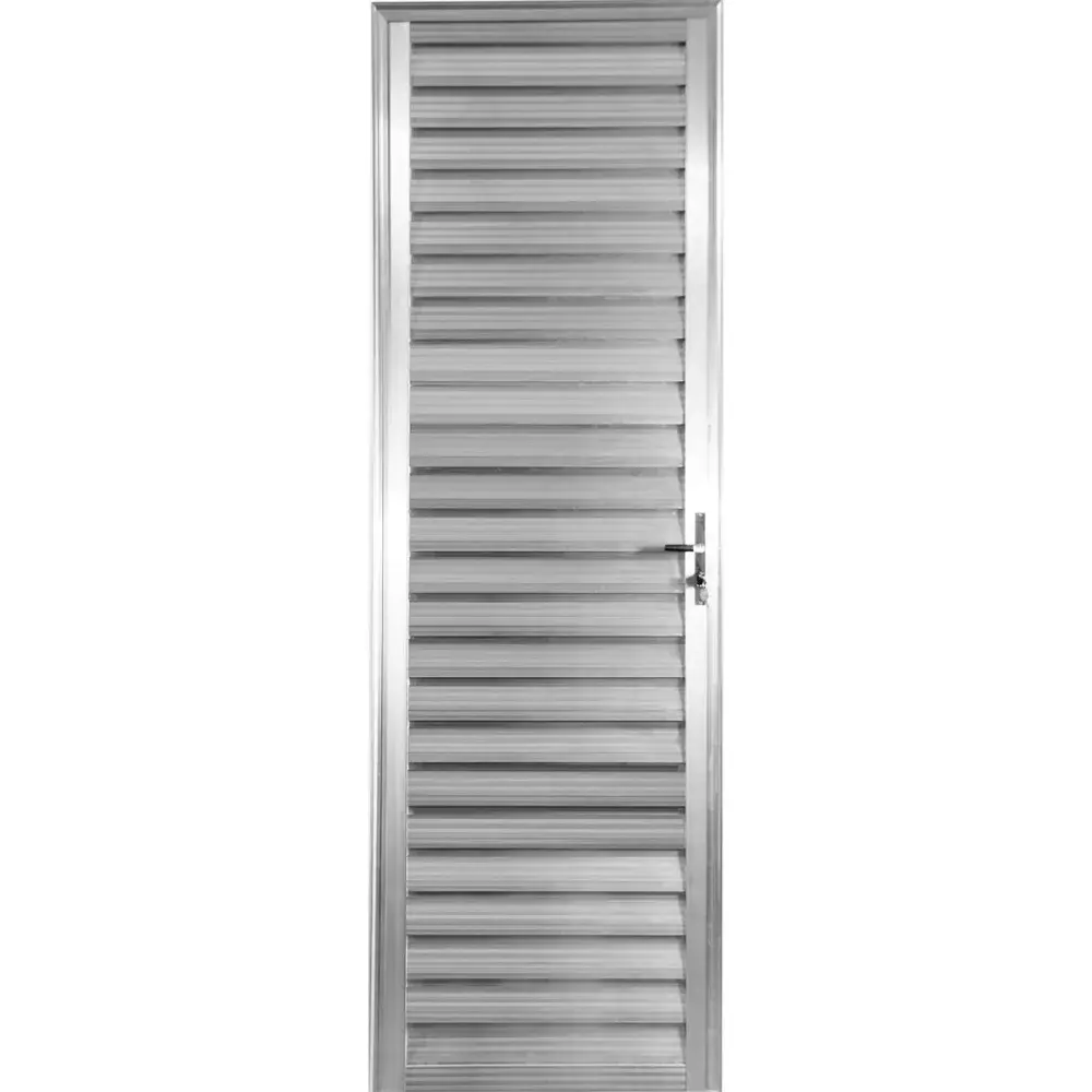 Porta veneziana spp alumínio esquerda Aluvid
