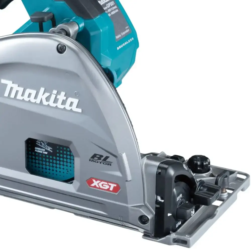 Serra circular 6.1/2 POL 40V brushless sem bateria e carregador SP001GZ Makita — fotografia 5
