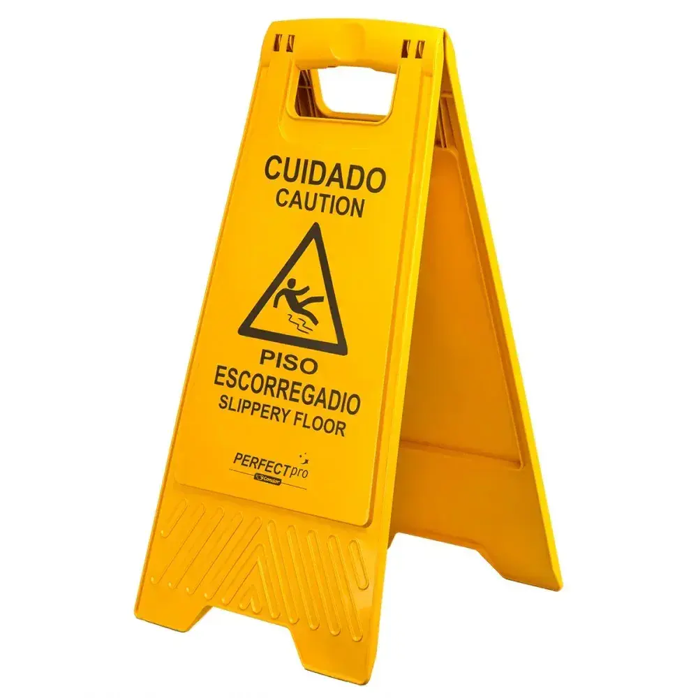 Placa sinalizadora de piso escorregadio Perfect — fotografia 6