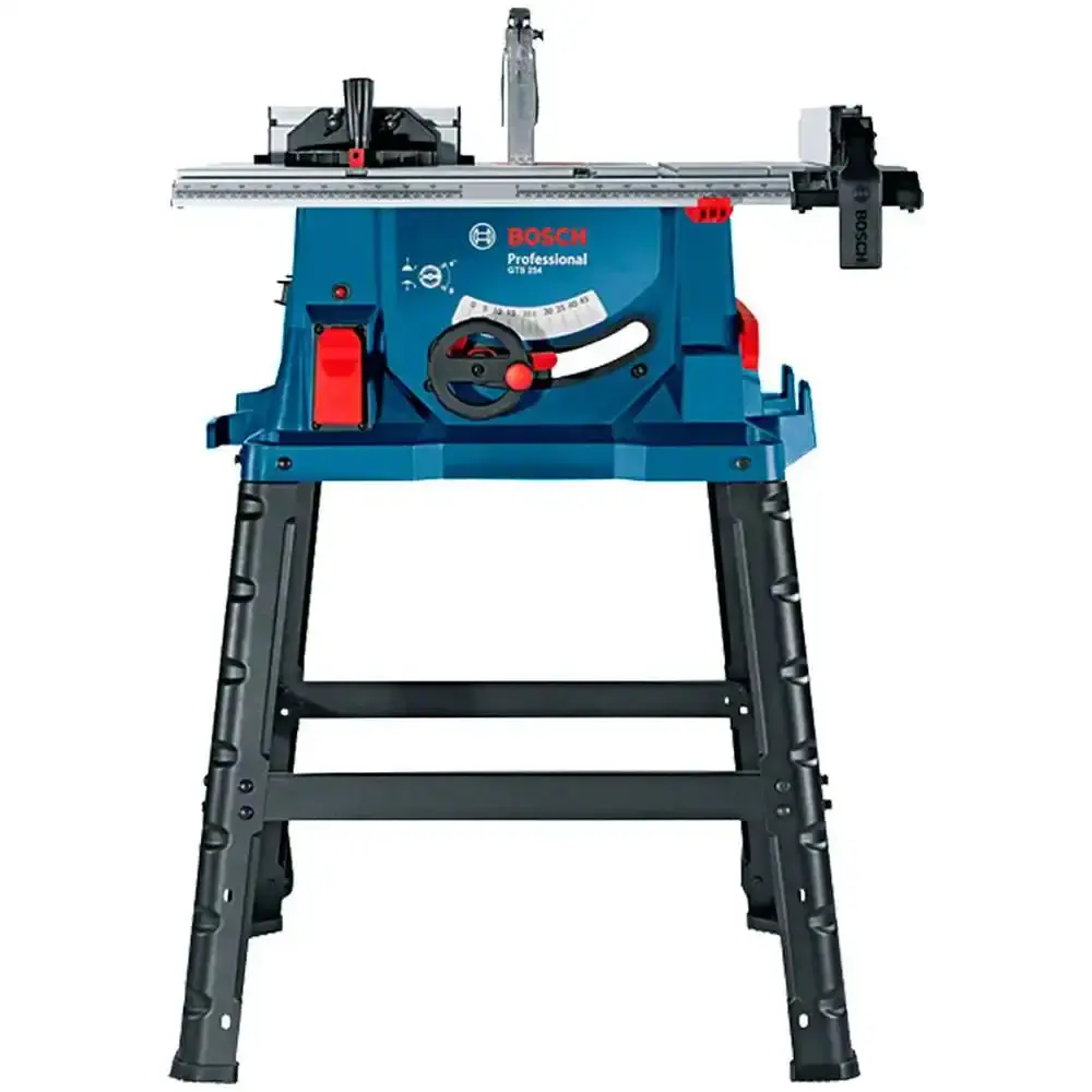 Serra circular de mesa 10POL 1800W Bosch com parafusadeira a bateria 4,8V e kit 12 peças evald 110 V — fotografia 12