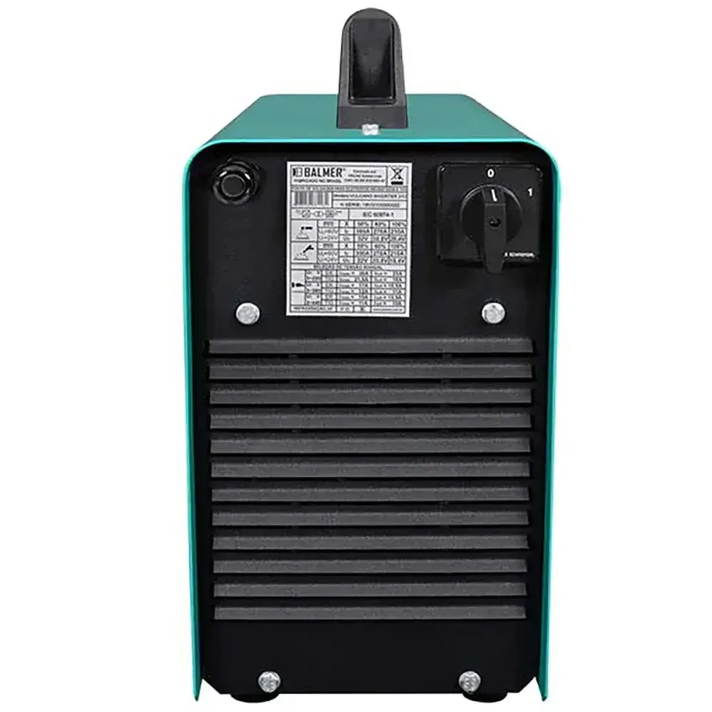 Máquina de solda mma-tig vulcano inverter 310 trif Balmer — fotografia 10