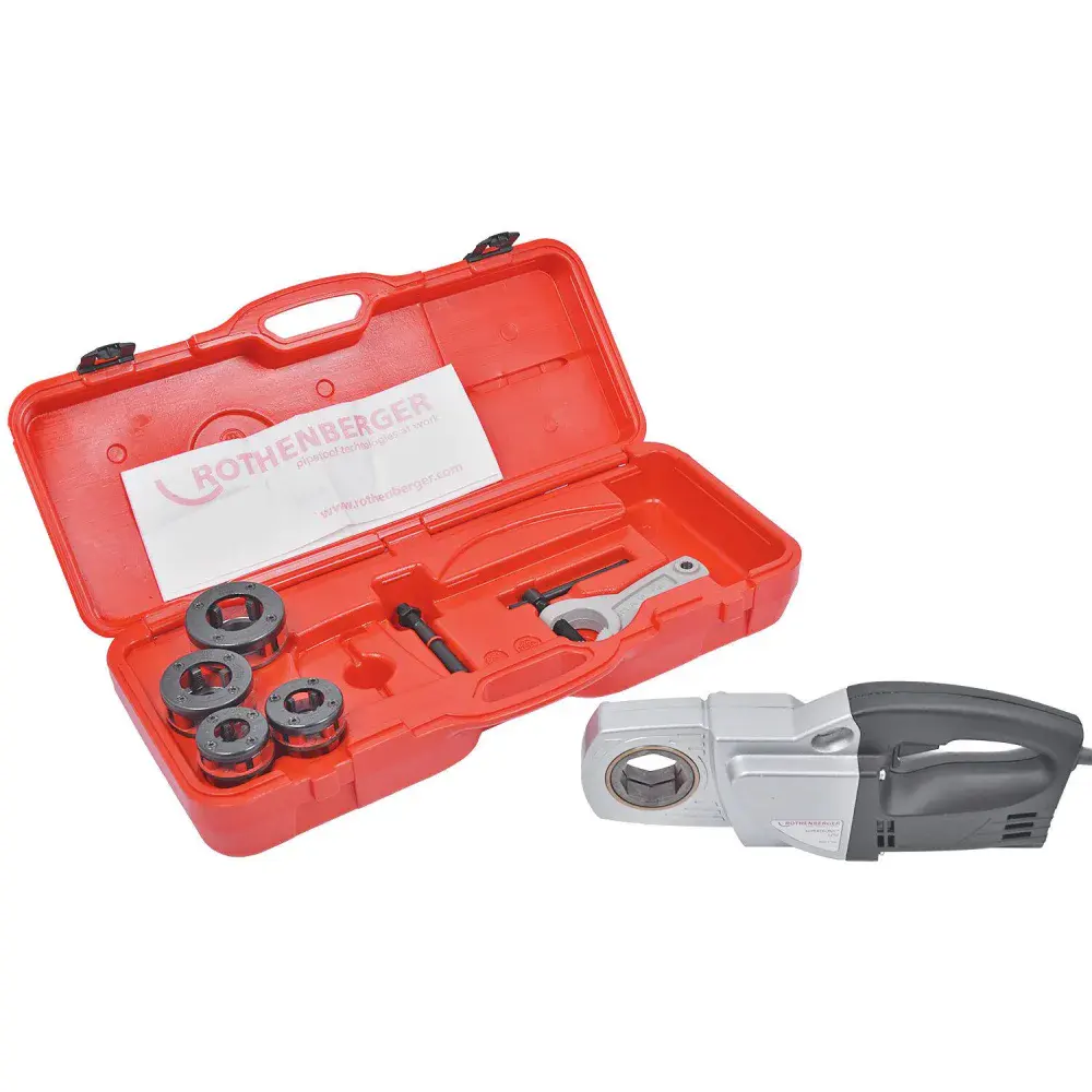 Rosqueadeira portátil 1/2-1.1/4 bsp 220V s. mini 1250 Rothenberger — fotografia de referência