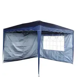 Parede para tenda gazebo articulado 3 x 3 metros 2 peças iwpgzaz ImportWay — fotografia 2