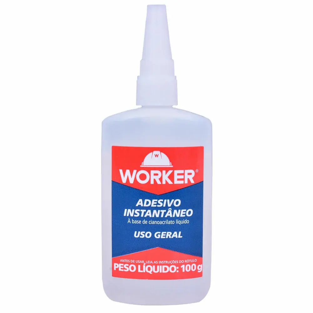 Adesivo instantâneo ultrarrápido 100G Worker — fotografia de referência