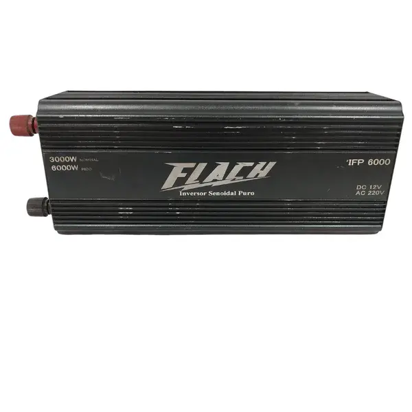 Inversor de tensão senoidal puro IFP6000 - 12V/220V - Flach - semi novo — fotografia de referência