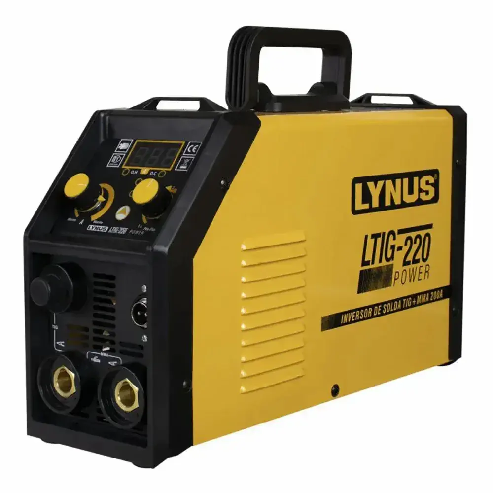 Inversora de solda mma modelo LTIG-220 da Lynus — fotografia 6